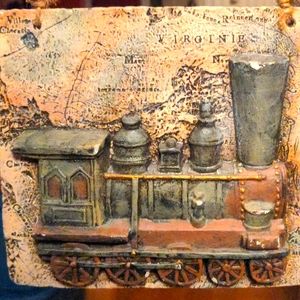 ❤️ Train Wall Hanging